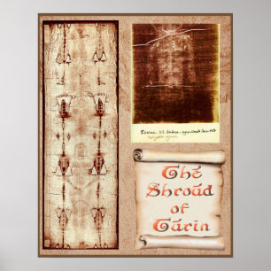 Poster Carrousel de Turin Pio Jesus Face Sainte et Mandyl