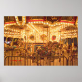Poster Carrousel nocturne (Devant)