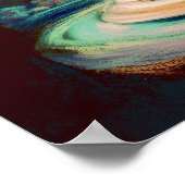 Poster Carrousel Pastel Dessin Faded Chilhood Memory (Coin)