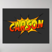 Poster Carson (Devant)