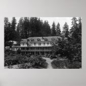 Poster Carson, WA Shipherd's Springs Hotel View (Devant)