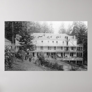 Poster Carson, WA Shipherd's Springs Hotel View 2