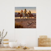 Poster "Carson's Men" de Charles Russell (Cuisine)