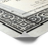 Poster Carte 1866 de New York (et Environs) (Coin)