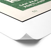 Poster Carte 1914, LA à Orange (Coin)