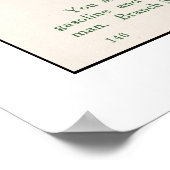 Poster Carte 1914, Père Noël Barbara à Los Cruces (Coin)