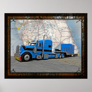 Poster carte 379 de Hump