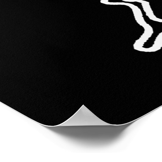 Poster Carte 3x4 (Coin)