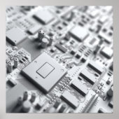 Poster Carte Abstraite (Devant)