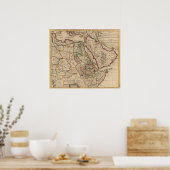 Poster Carte africaine (Cuisine)