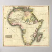 Poster Carte Afrique (Devant)