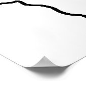 Poster Carte Afrique (Coin)