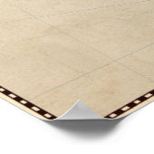 Poster Carte annotée de l'Exandrie orientale (Coin)