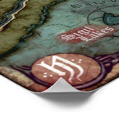 Poster Carte annotée de Mordent (Ravenloft) (Coin)