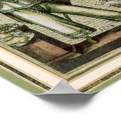 Poster Carte antique, America Sive Novus Orbis, 1596 (Coin)