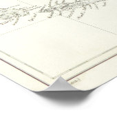 Poster Carte antique des Samoa (Coin)