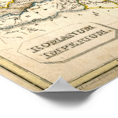 Poster Carte Antquie de l'Empire romain antique (Coin)
