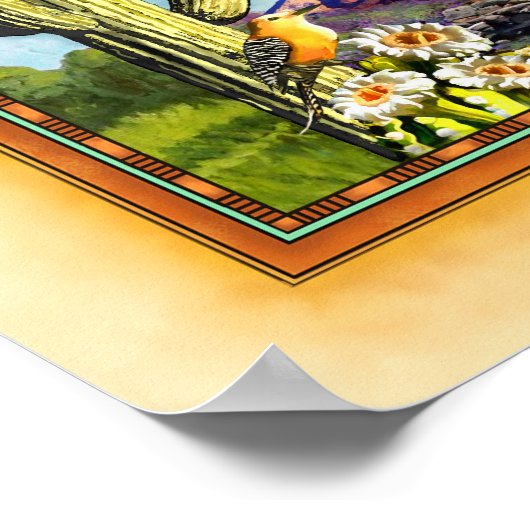 Poster "Carte Arizona" (Coin)