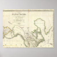 Carte Atlas Amérique du Nord