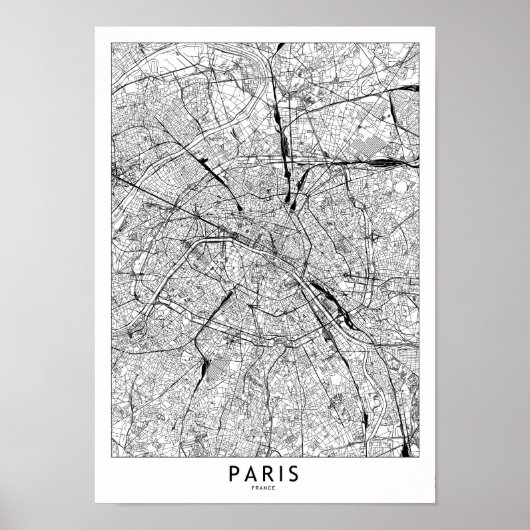 Poster Carte blanche Paris (Devant)