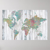 Poster Carte Boho II (Devant)