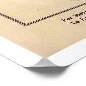 Poster Carte caricature du Danemark 1868 (Coin)