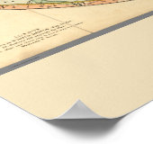 Poster Carte Céleste Des Constellations (Coin)