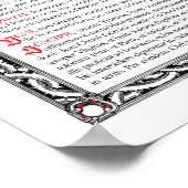 Poster Carte Centre Altar (Coin)