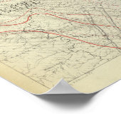 Poster Carte climatologique de Penn (Coin)