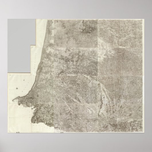 Poster Carte composite de France 3 (Devant)