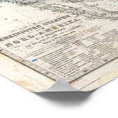 Poster Carte composite des États-Unis d'Amérique (Coin)