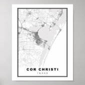 Poster Carte Corpus Christi (Devant)