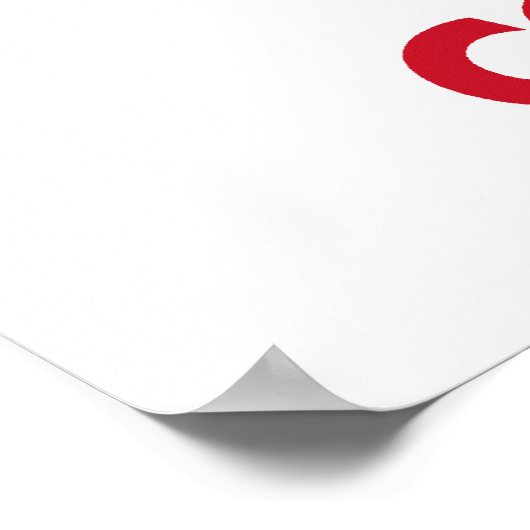 POSTER CARTE COSTA RICA (Coin)