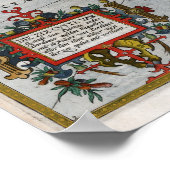 Poster Carte côtière française 1586 (Coin)