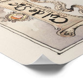 Poster Carte Cul de Sac et des lieux adjacents (Coin)