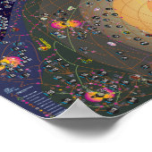 Poster Carte d'affiche, 2e édition Colonisation de haute (Coin)