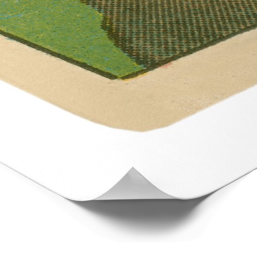 Poster Carte de baseball Elmer Flick 1909 (Coin)