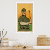 Poster Carte de baseball Elmer Flick 1909 (Cuisine)