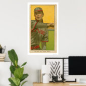Poster Carte de baseball Vic Willis 1911 (Bureau à domicile)