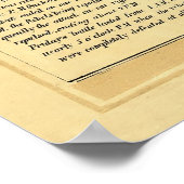 Poster Carte de bataille de Gettysburg 1863 - Guerre civi (Coin)