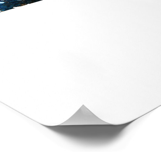 Poster Carte de Birmingham Royaume-Uni (Coin)