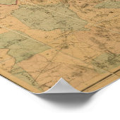 Poster Carte De Boston 2 (Coin)