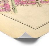 Poster Carte de Boston 28 (Coin)