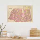 Poster Carte de Boston 28 (Cuisine)