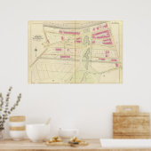 Poster Carte de Boston 29 (Cuisine)