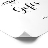 Poster Carte de botanique et cadeaux Eucalyptus vert (Coin)