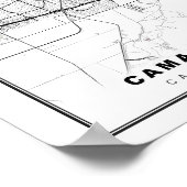 Poster Carte de Camarillo (Coin)