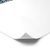 Poster Carte de Chennai Tamil Nadu (Coin)