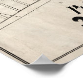 Poster Carte de Chicago à partir de 1871 après incendie R (Coin)