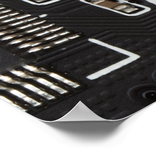 Poster Carte de circuit (Coin)